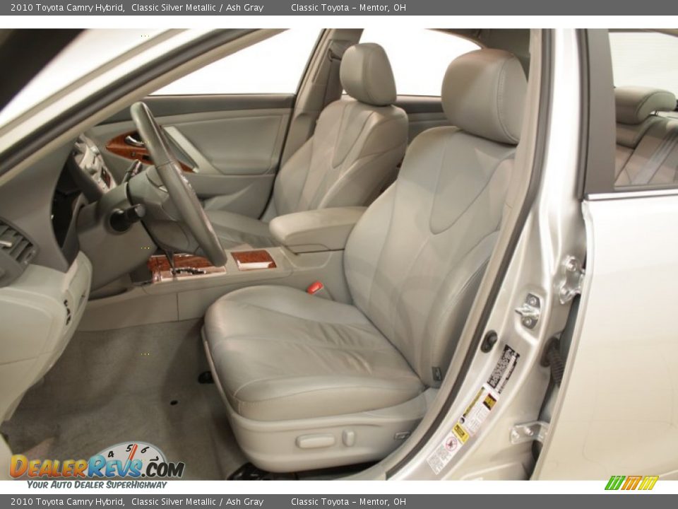 2010 Toyota Camry Hybrid Classic Silver Metallic / Ash Gray Photo #7