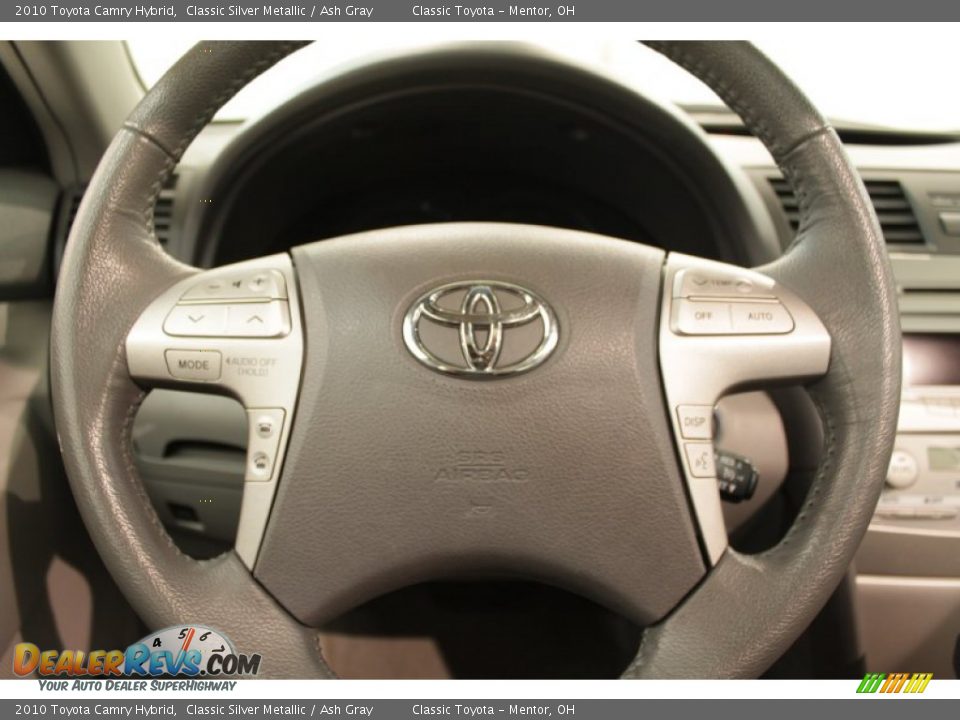 2010 Toyota Camry Hybrid Classic Silver Metallic / Ash Gray Photo #8