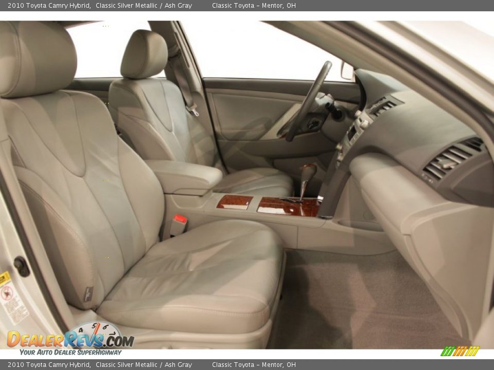 2010 Toyota Camry Hybrid Classic Silver Metallic / Ash Gray Photo #14