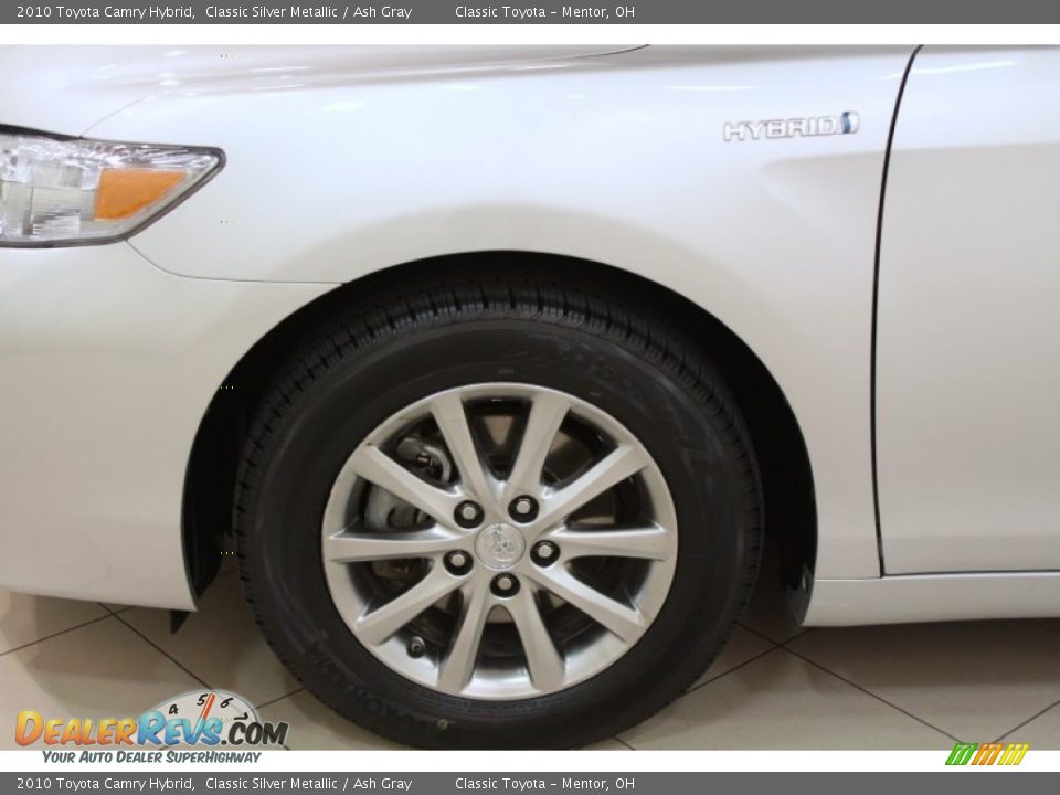 2010 Toyota Camry Hybrid Classic Silver Metallic / Ash Gray Photo #20