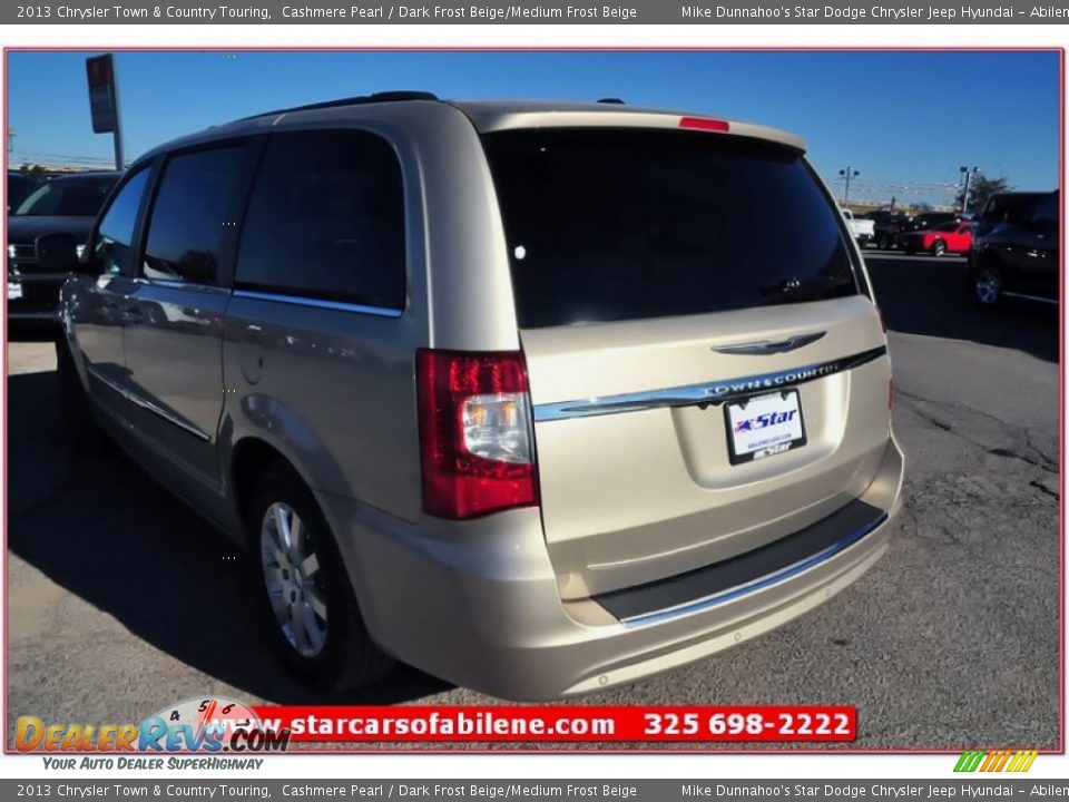 2013 Chrysler Town & Country Touring Cashmere Pearl / Dark Frost Beige/Medium Frost Beige Photo #4