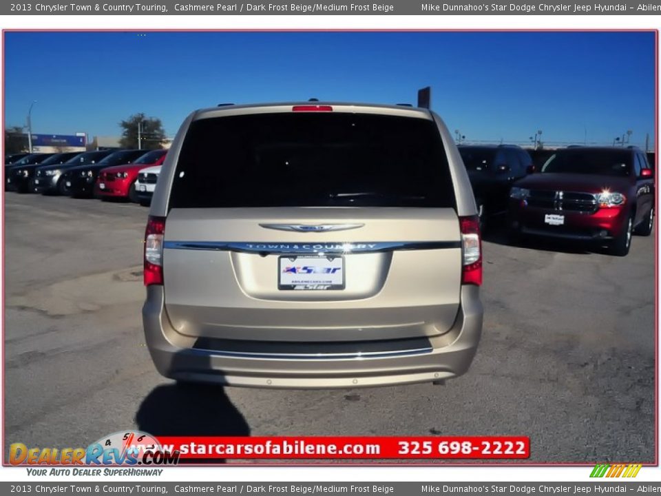 2013 Chrysler Town & Country Touring Cashmere Pearl / Dark Frost Beige/Medium Frost Beige Photo #5