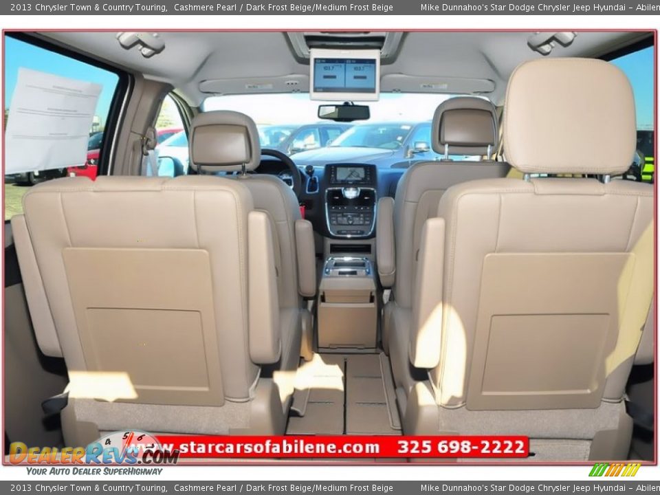 2013 Chrysler Town & Country Touring Cashmere Pearl / Dark Frost Beige/Medium Frost Beige Photo #21