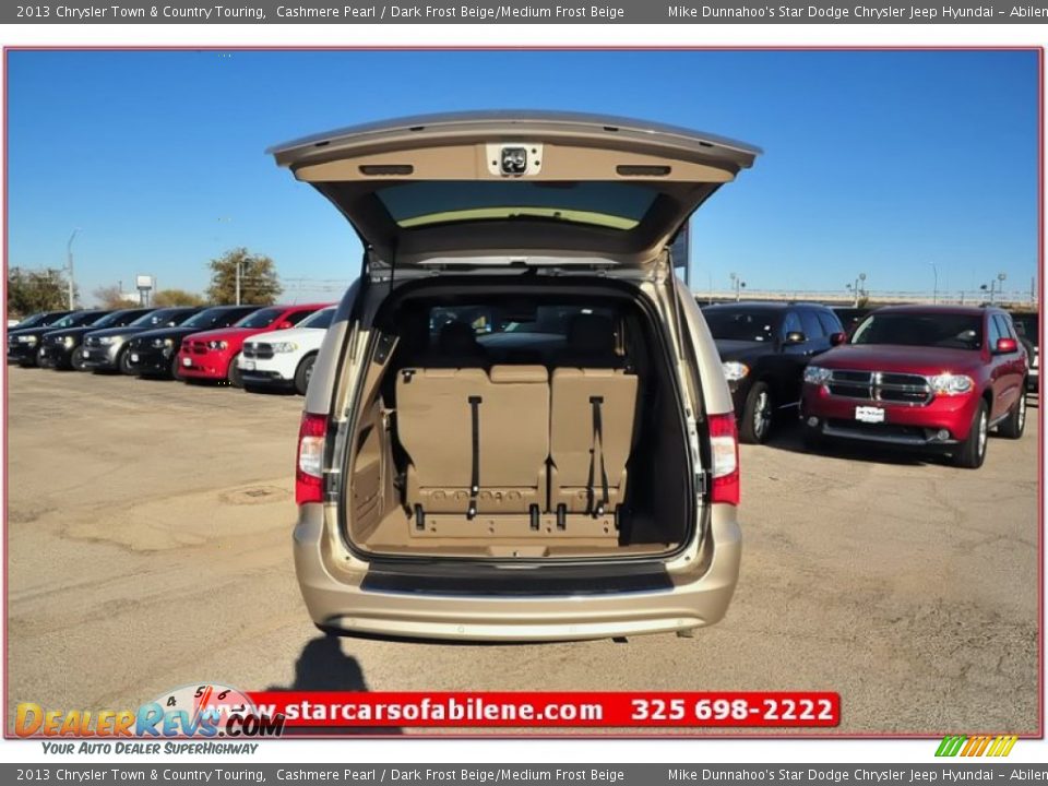 2013 Chrysler Town & Country Touring Cashmere Pearl / Dark Frost Beige/Medium Frost Beige Photo #23