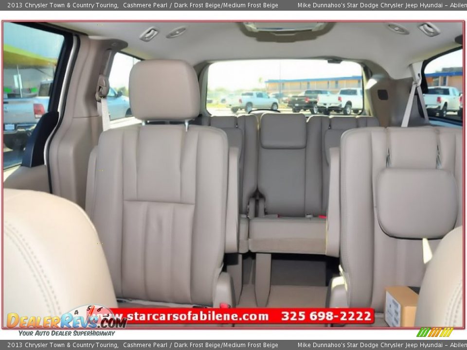 2013 Chrysler Town & Country Touring Cashmere Pearl / Dark Frost Beige/Medium Frost Beige Photo #29