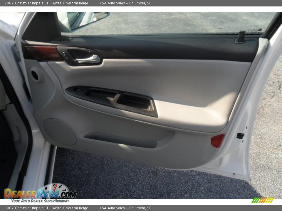 2007 Chevrolet Impala LT White / Neutral Beige Photo #15
