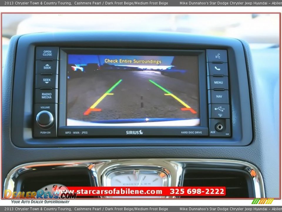 2013 Chrysler Town & Country Touring Cashmere Pearl / Dark Frost Beige/Medium Frost Beige Photo #32