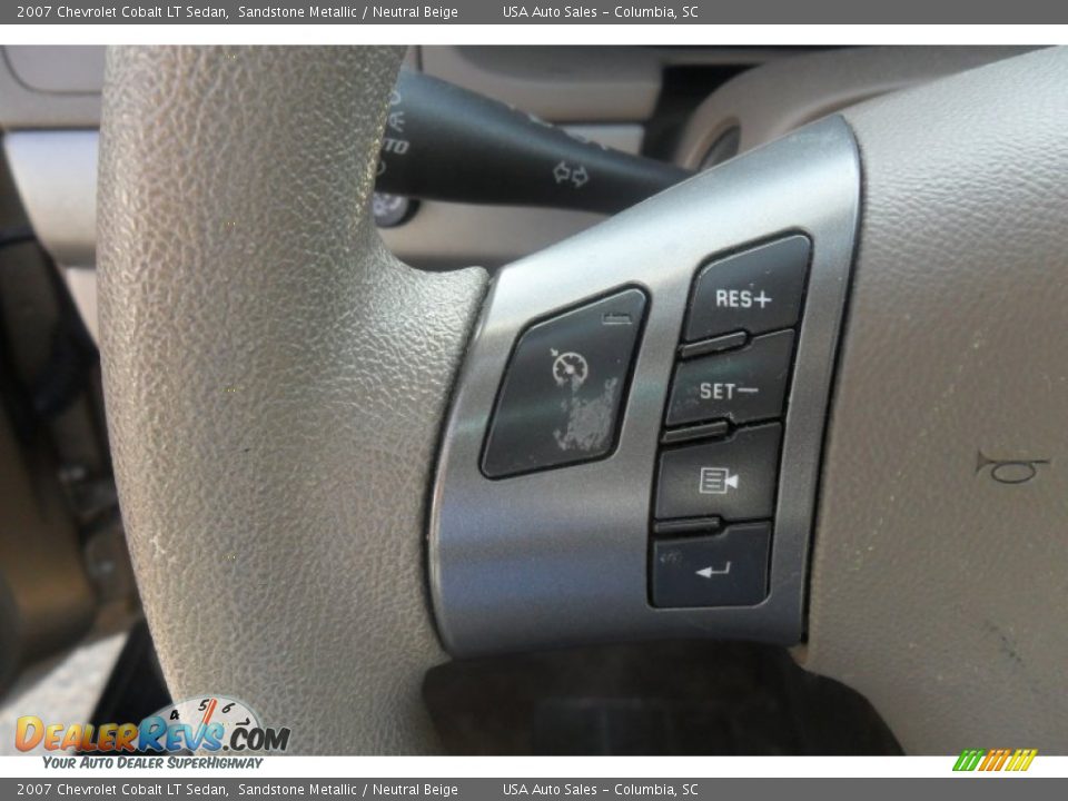 2007 Chevrolet Cobalt LT Sedan Sandstone Metallic / Neutral Beige Photo #23