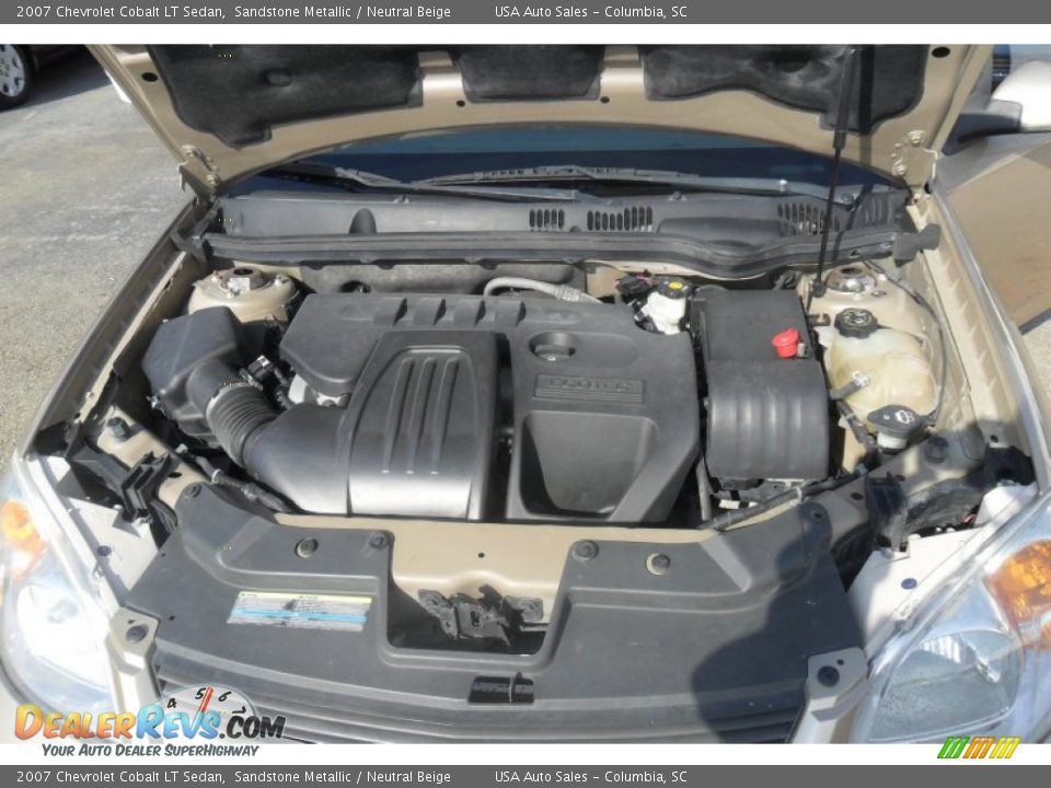 2007 Chevrolet Cobalt LT Sedan Sandstone Metallic / Neutral Beige Photo #25