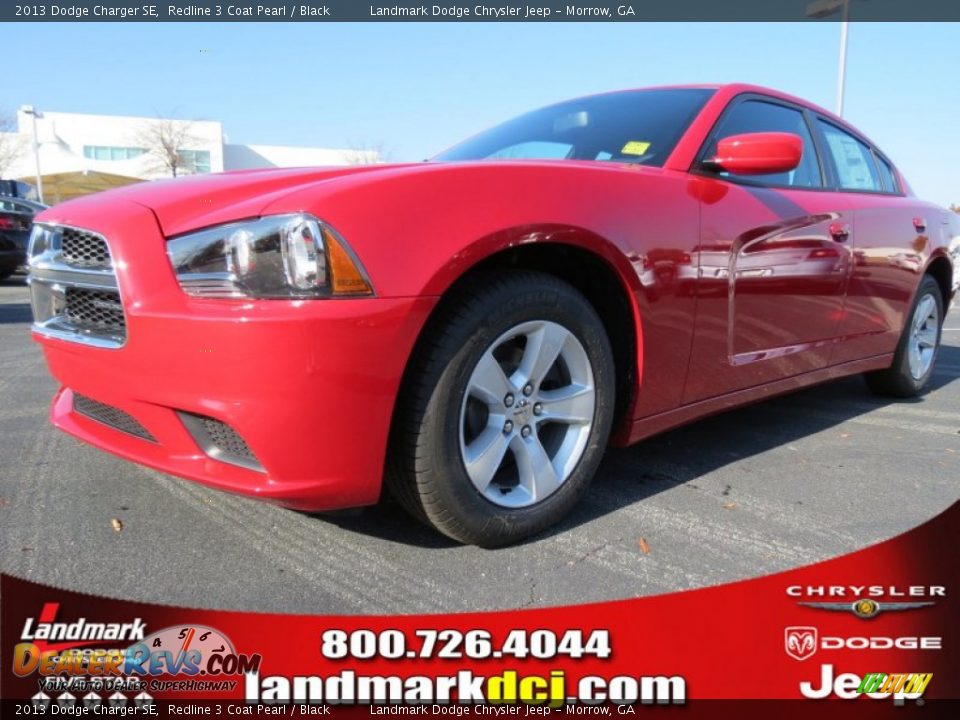 2013 Dodge Charger SE Redline 3 Coat Pearl / Black Photo #1