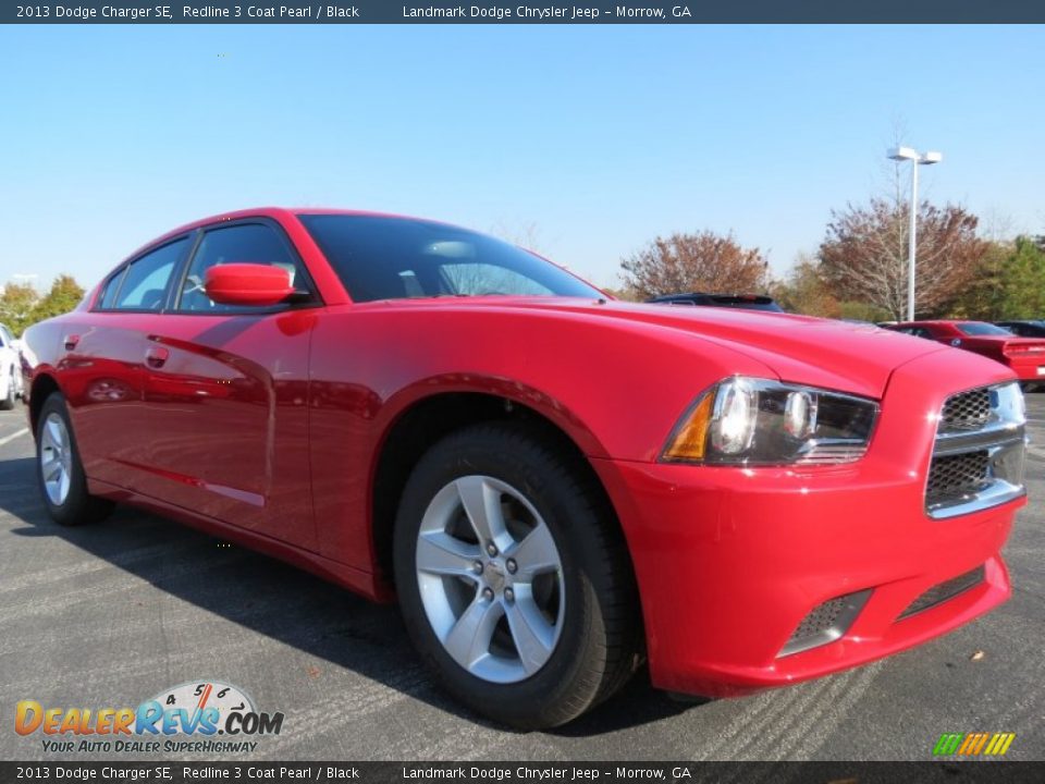 2013 Dodge Charger SE Redline 3 Coat Pearl / Black Photo #4