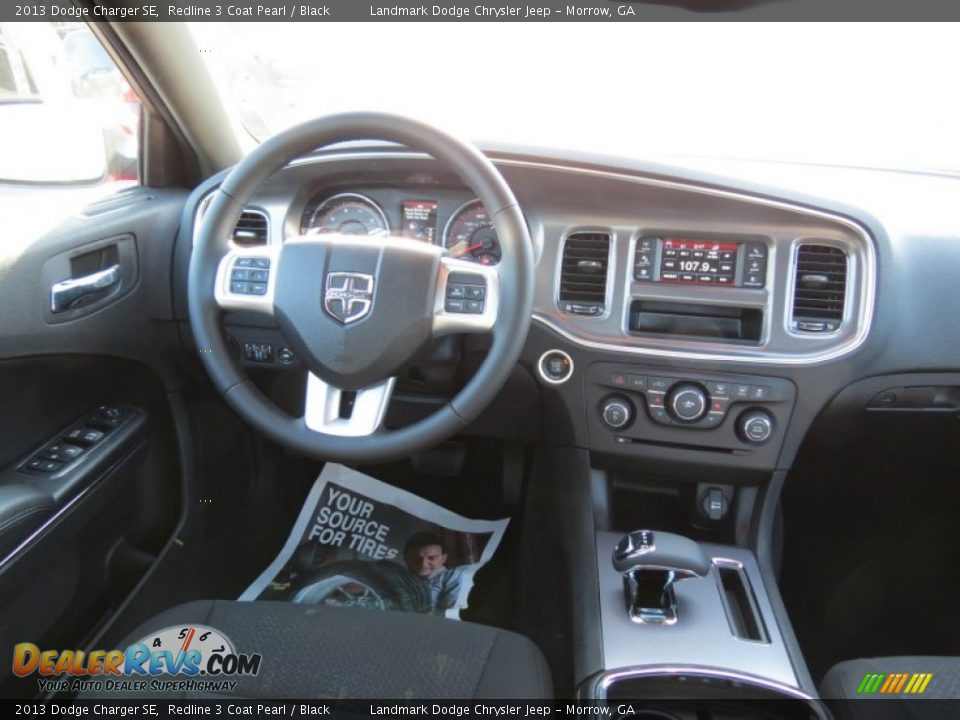 2013 Dodge Charger SE Redline 3 Coat Pearl / Black Photo #9
