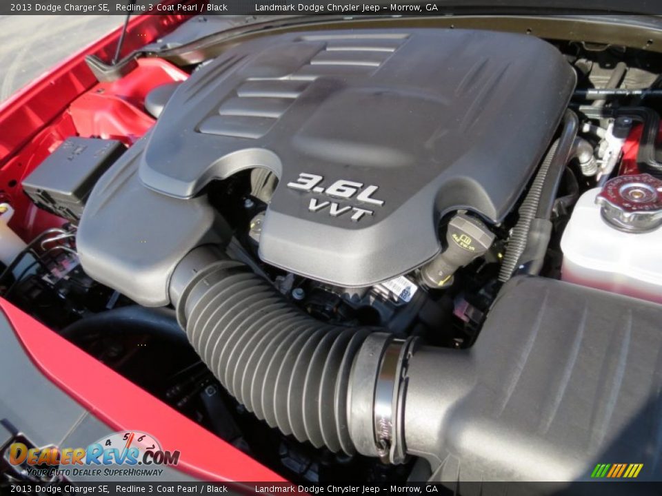 2013 Dodge Charger SE Redline 3 Coat Pearl / Black Photo #10