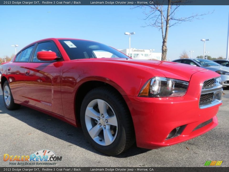 2013 Dodge Charger SXT Redline 3 Coat Pearl / Black Photo #4