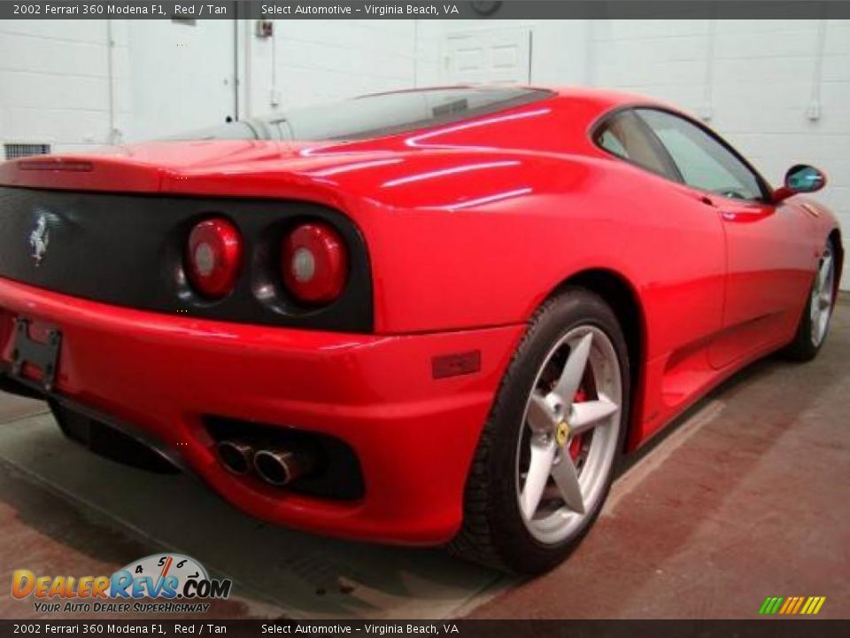 2002 Ferrari 360 Modena F1 Red / Tan Photo #10