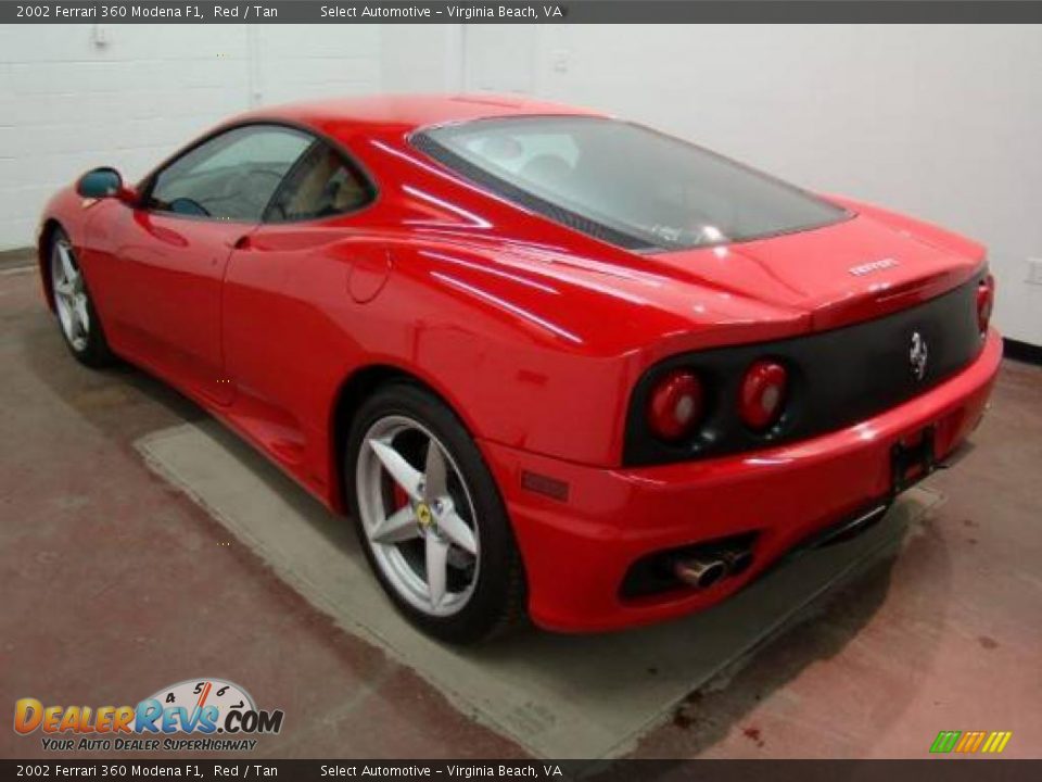 2002 Ferrari 360 Modena F1 Red / Tan Photo #11