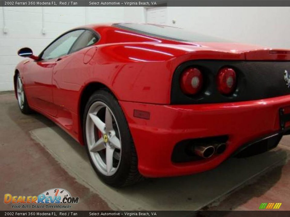 2002 Ferrari 360 Modena F1 Red / Tan Photo #12