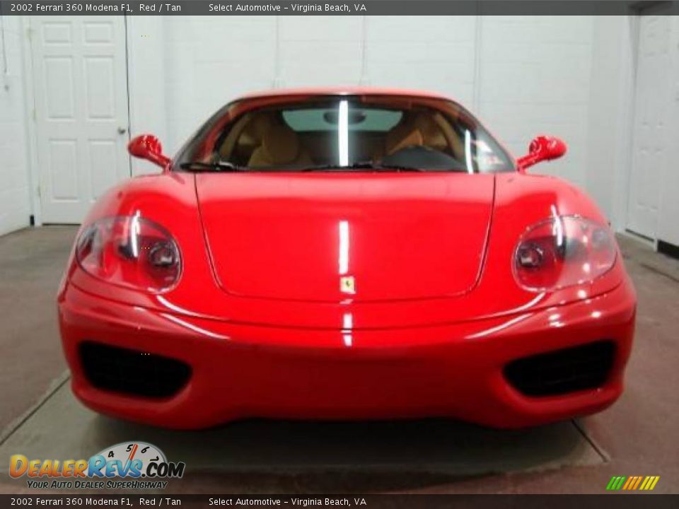 2002 Ferrari 360 Modena F1 Red / Tan Photo #13
