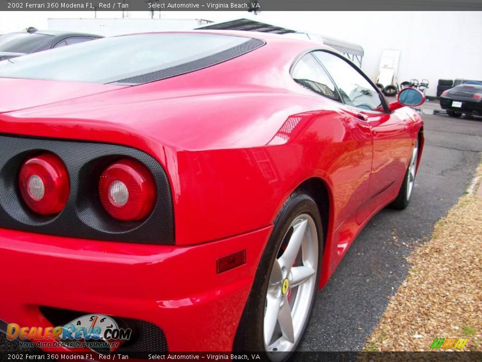 2002 Ferrari 360 Modena F1 Red / Tan Photo #14
