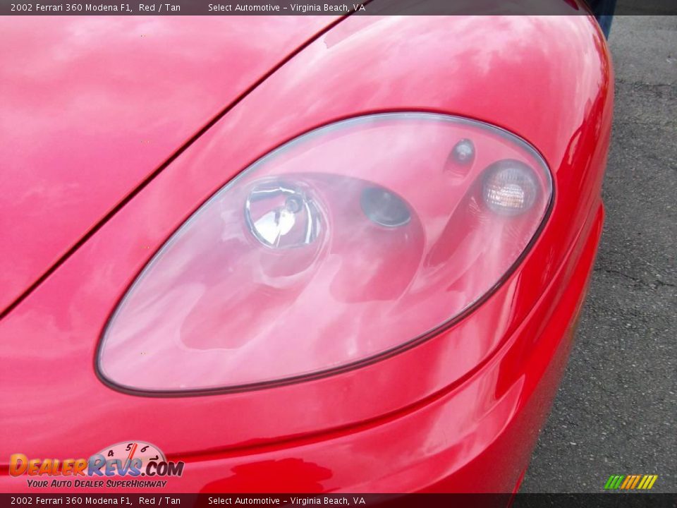 2002 Ferrari 360 Modena F1 Red / Tan Photo #16
