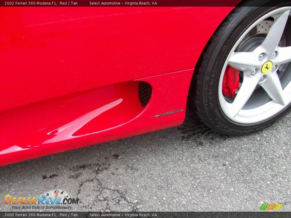 2002 Ferrari 360 Modena F1 Red / Tan Photo #19