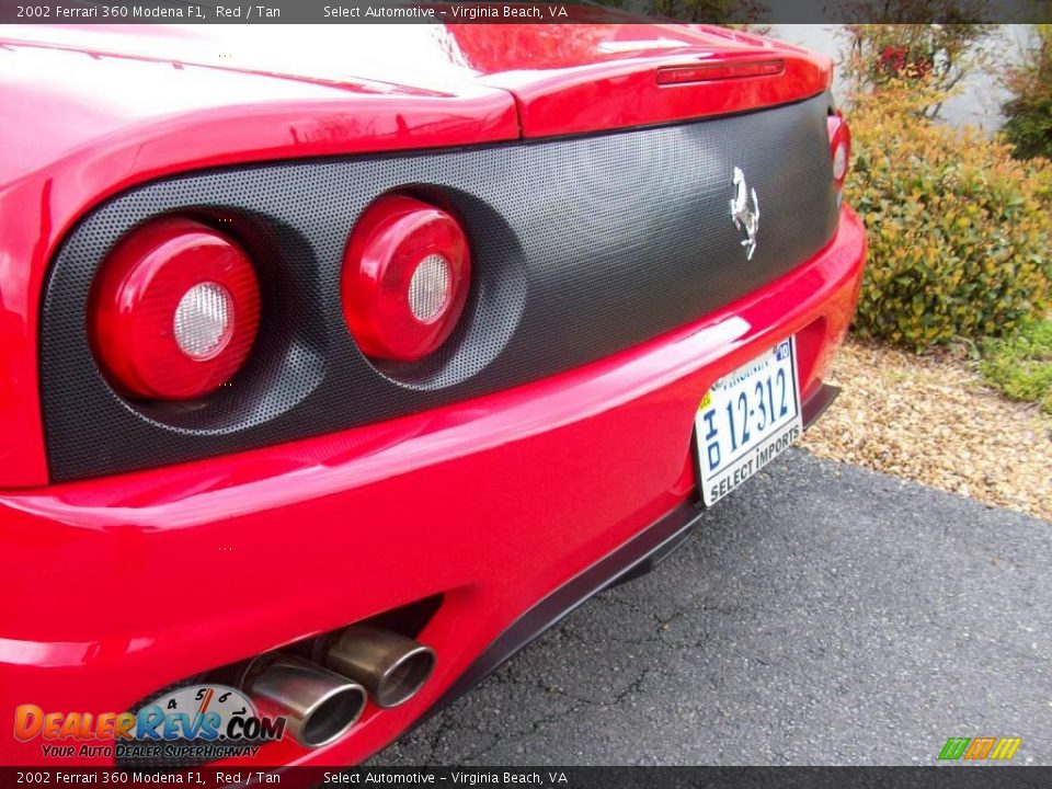 2002 Ferrari 360 Modena F1 Red / Tan Photo #21
