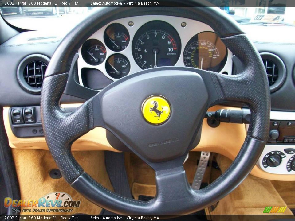 2002 Ferrari 360 Modena F1 Red / Tan Photo #24