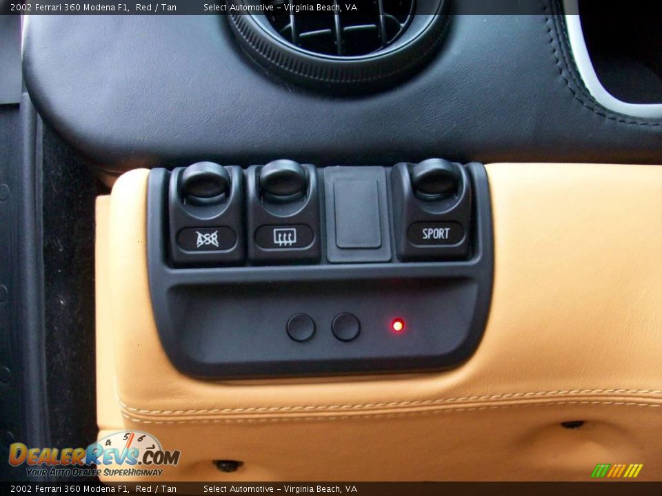 2002 Ferrari 360 Modena F1 Red / Tan Photo #25