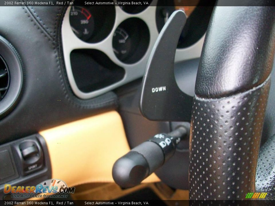 2002 Ferrari 360 Modena F1 Red / Tan Photo #26