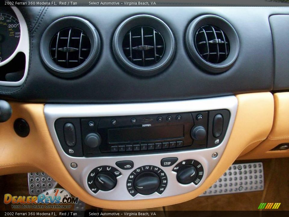2002 Ferrari 360 Modena F1 Red / Tan Photo #28