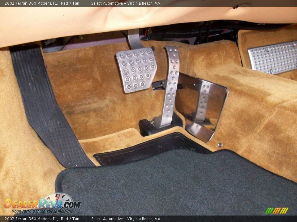 2002 Ferrari 360 Modena F1 Red / Tan Photo #30