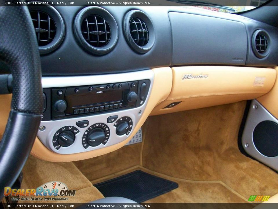 2002 Ferrari 360 Modena F1 Red / Tan Photo #34