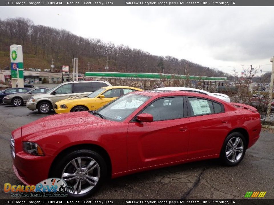 2013 Dodge Charger SXT Plus AWD Redline 3 Coat Pearl / Black Photo #1
