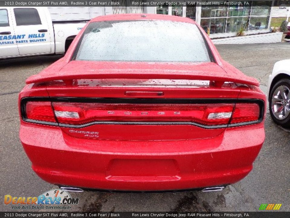 2013 Dodge Charger SXT Plus AWD Redline 3 Coat Pearl / Black Photo #4