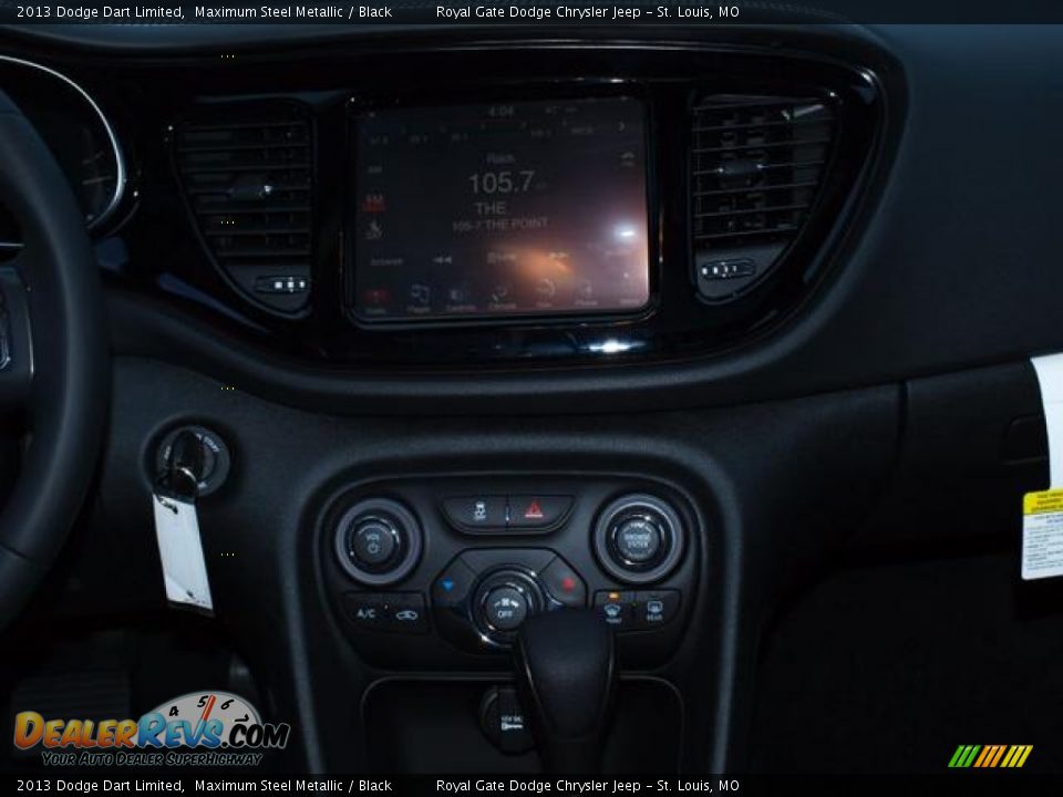 2013 Dodge Dart Limited Maximum Steel Metallic / Black Photo #7