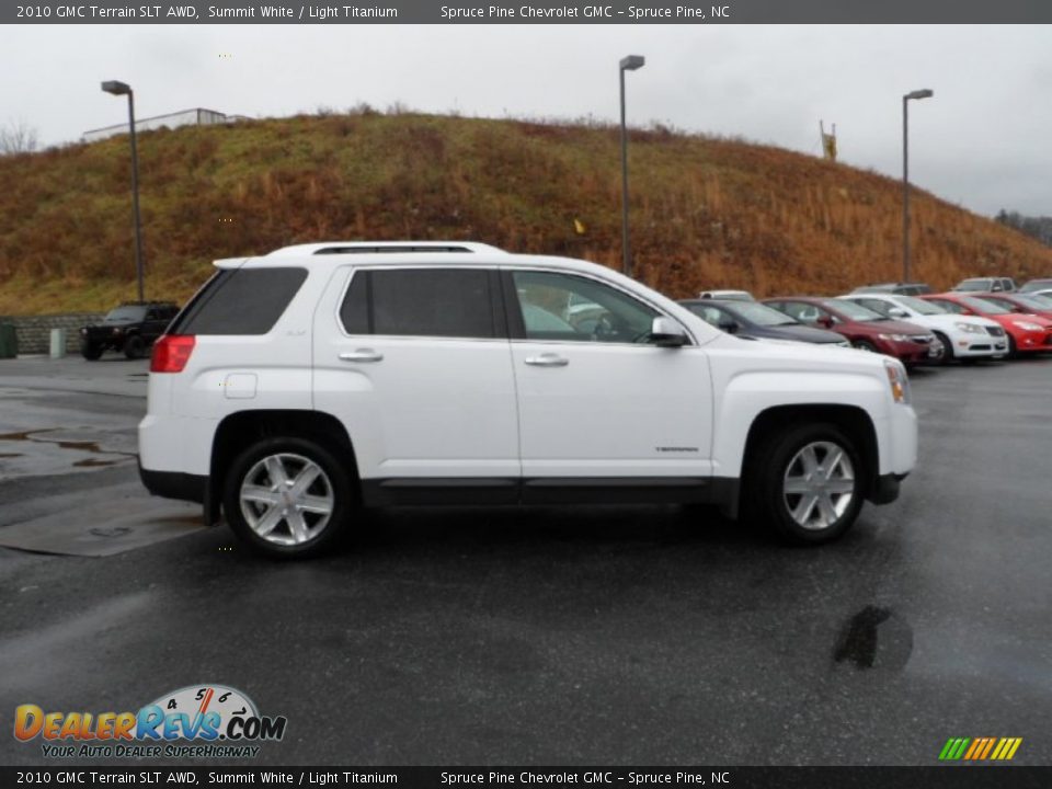 2010 GMC Terrain SLT AWD Summit White / Light Titanium Photo #1