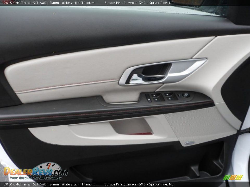 2010 GMC Terrain SLT AWD Summit White / Light Titanium Photo #11
