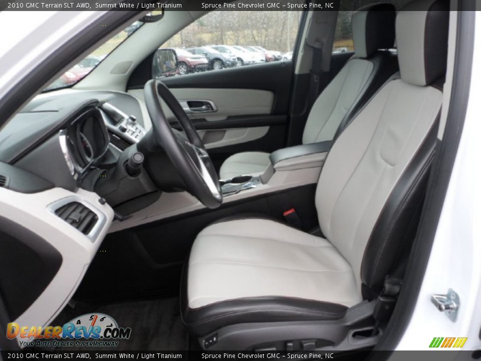 2010 GMC Terrain SLT AWD Summit White / Light Titanium Photo #14