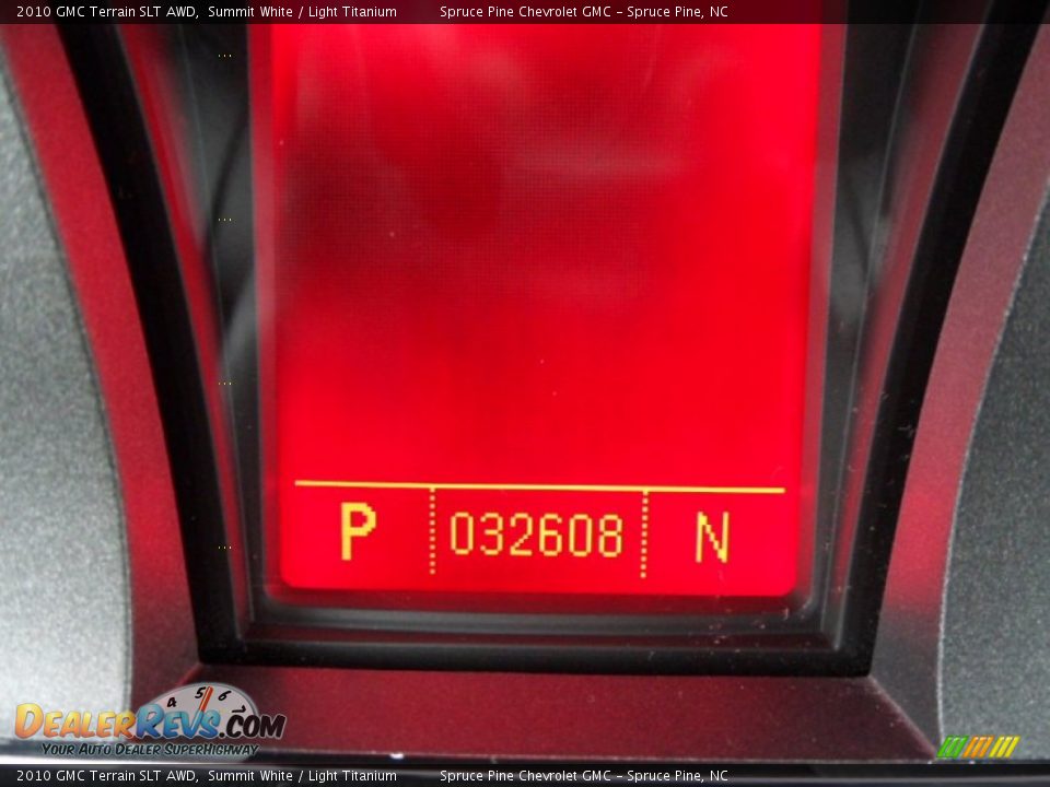 2010 GMC Terrain SLT AWD Summit White / Light Titanium Photo #17