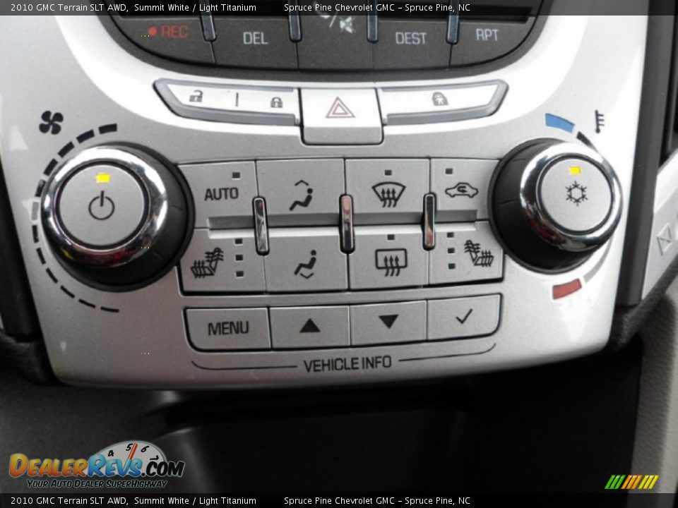 2010 GMC Terrain SLT AWD Summit White / Light Titanium Photo #21