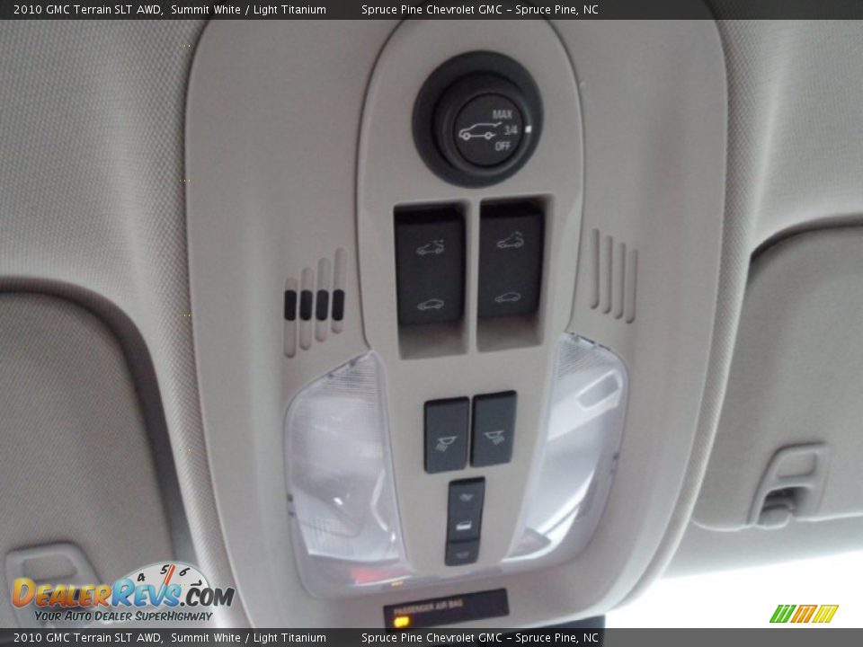 2010 GMC Terrain SLT AWD Summit White / Light Titanium Photo #23