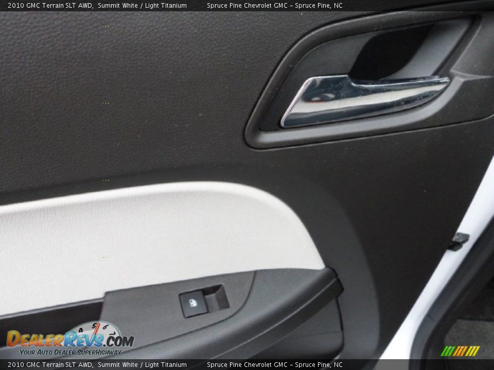 2010 GMC Terrain SLT AWD Summit White / Light Titanium Photo #26