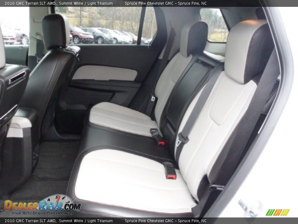 2010 GMC Terrain SLT AWD Summit White / Light Titanium Photo #27