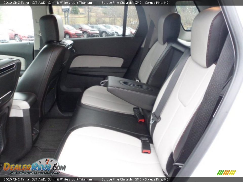 2010 GMC Terrain SLT AWD Summit White / Light Titanium Photo #28