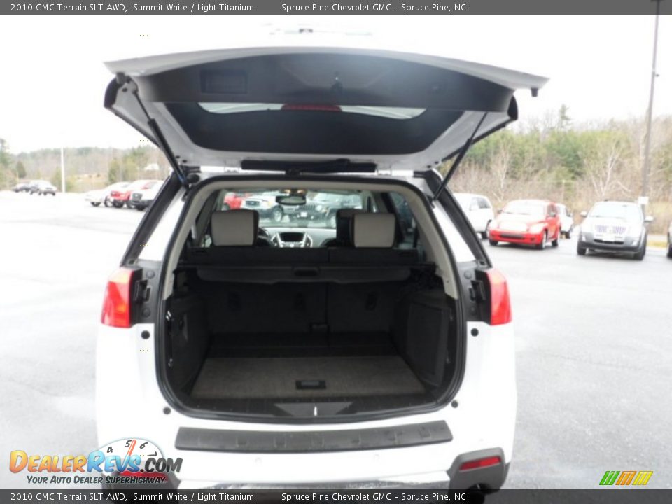 2010 GMC Terrain SLT AWD Summit White / Light Titanium Photo #32