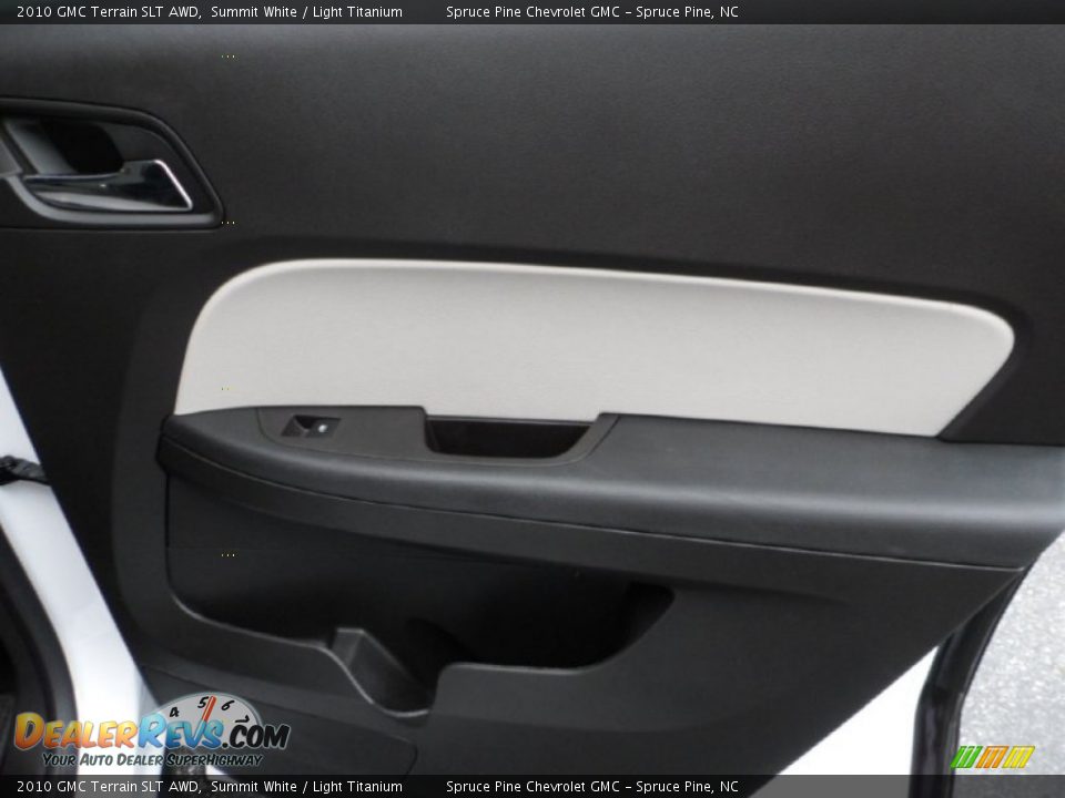 2010 GMC Terrain SLT AWD Summit White / Light Titanium Photo #33