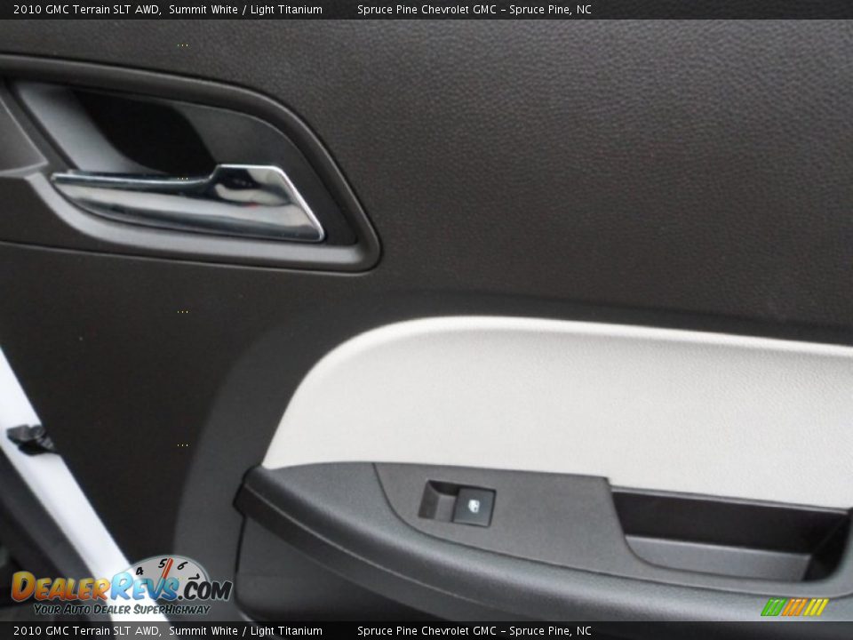 2010 GMC Terrain SLT AWD Summit White / Light Titanium Photo #34