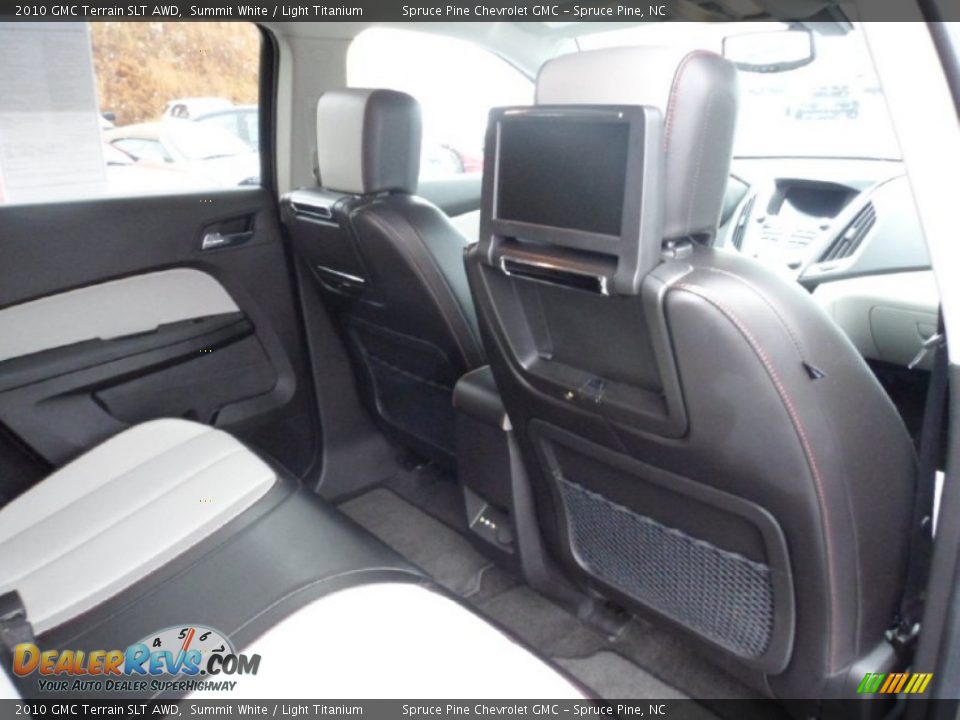 2010 GMC Terrain SLT AWD Summit White / Light Titanium Photo #35