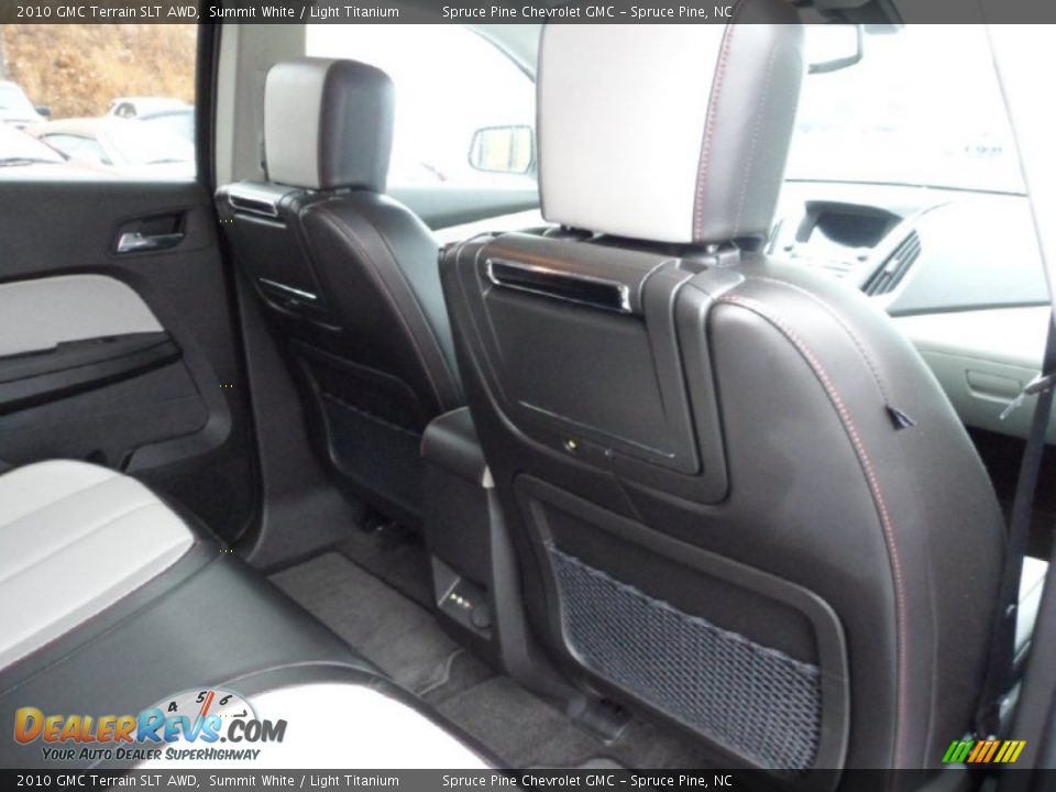2010 GMC Terrain SLT AWD Summit White / Light Titanium Photo #36