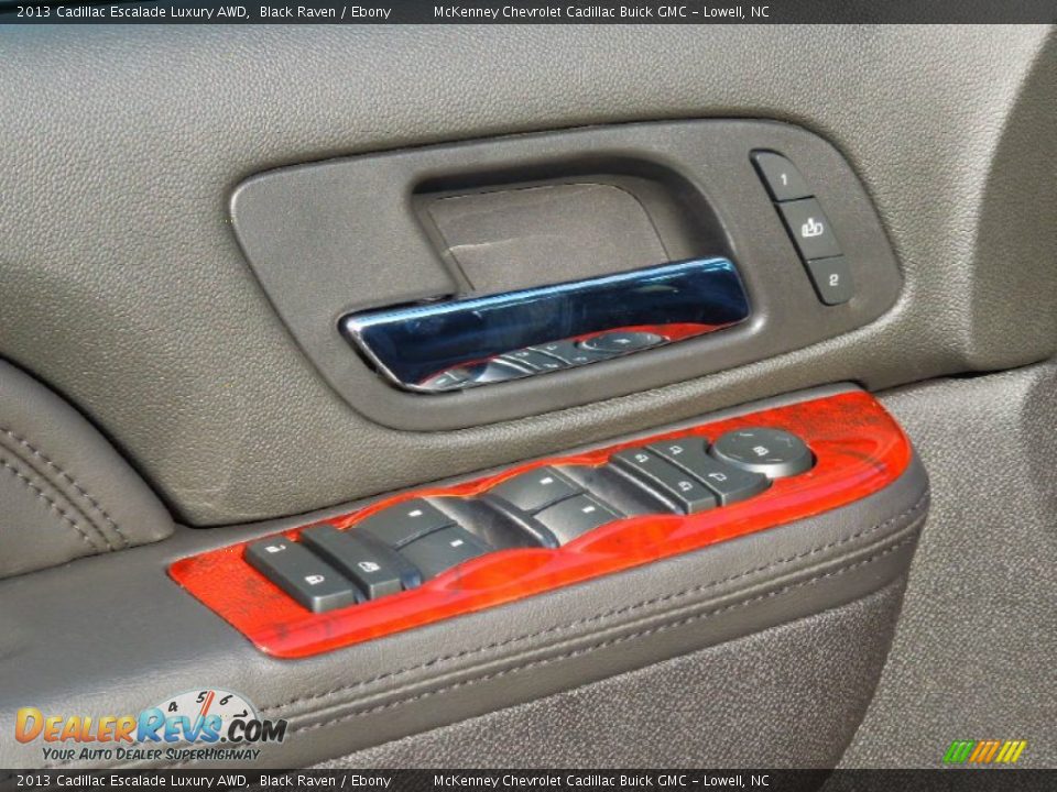 Controls of 2013 Cadillac Escalade Luxury AWD Photo #12